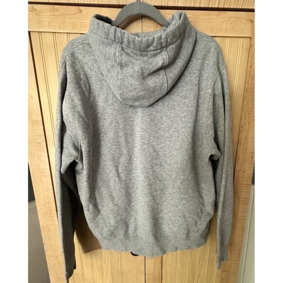 Nike Barstool Sports Gray Hoodie Mens Medium Pullover Sweatshirt - Picture 2 of 4